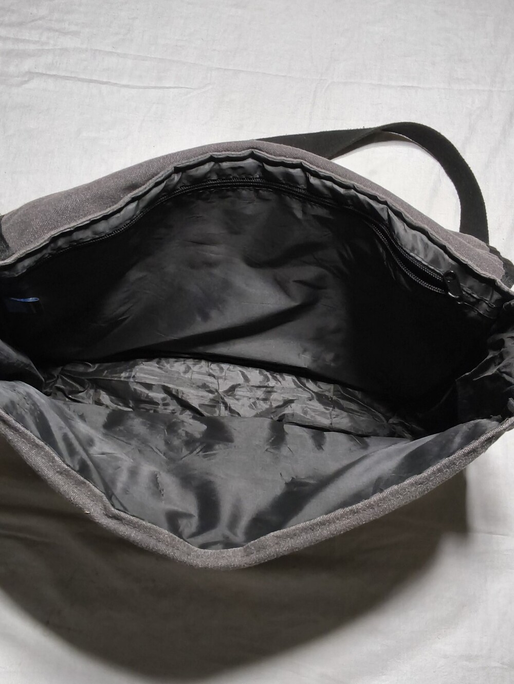 ​Official BlizzCon 2015 Grey Canvas Messenger Bag Blizzard Laptop Satchel Gaming - Picture 6 of 8